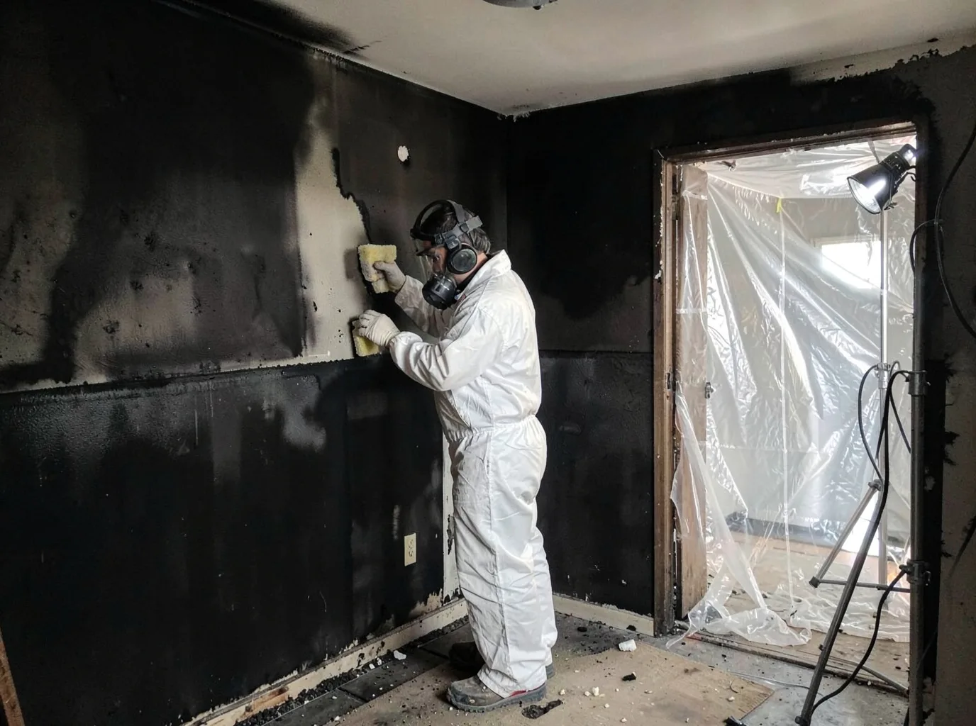 Fire Damage Restoration company in Hanna, OK